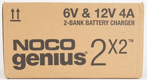 Noco GENIUS2X2 2-Bank, 4A (2A/Bank) Smart Car Battery Charger, 6V/12V Automotive Charger, Battery Maintainer, Trickle Charger thumb #10