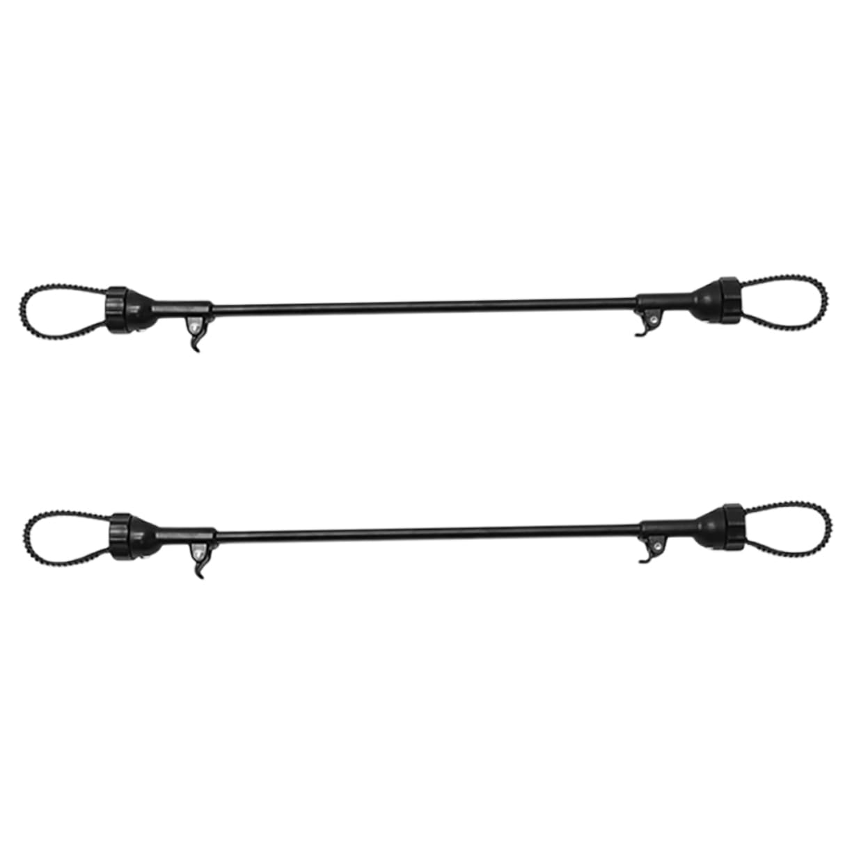 Conector para Cochecito de Gemelo Negro, Ajustable y Plegable, 2 Piezas