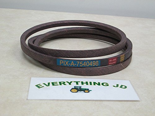 D&D PowerDrive A-9540498 Replacement Belt Made with Kevlar. for MTD, Cub Cadet, Troy Bilt, White, 1 Band, Aramid