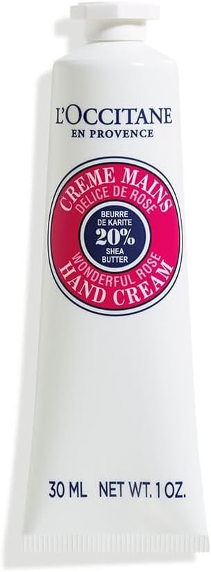 Shea Butter Delightful Rose Hand Cream, 30ml (packaging may vary)