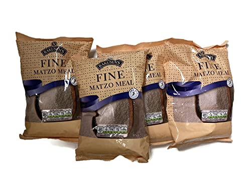 Sweet Things Rakusen's Fine Matzo Meal Low in Fat Low in Salt 4 Pack Bundle
