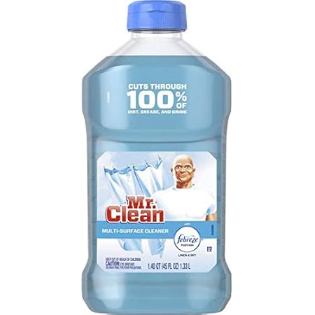 Amazon.com: Mr Clean Liquid All Purpose Cleaner Home Pro with Febreze ...