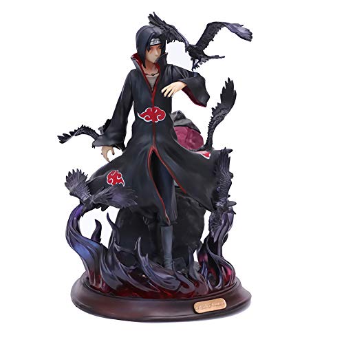 Happy Home Products Naruto Uchiha Itachi Figurine, Anime Naruto Fan Collection Sculpture Toy Statue, Cadeaux Thanksgiving Noël pour Les Enfants