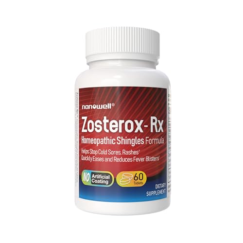 NANOWELL Zosterox-RX 60 Tablets X 1 Bottle - Helps Against