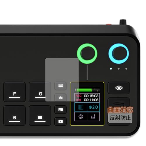 Kayo&Karin RODE RODECaster Video (�^�b�`�X�N���[��) �p �ی�t�B���� �ȖʑΉ� ���˒ጸ �w��ጸ �t�B���� ���{��