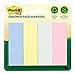 Produktbild Post-it Greener Page Markers, Helsinki Collection, 2,5 x 7,6 cm, 4 Blöcke/Packung, 50 Blatt/Block (671-4RP-A)