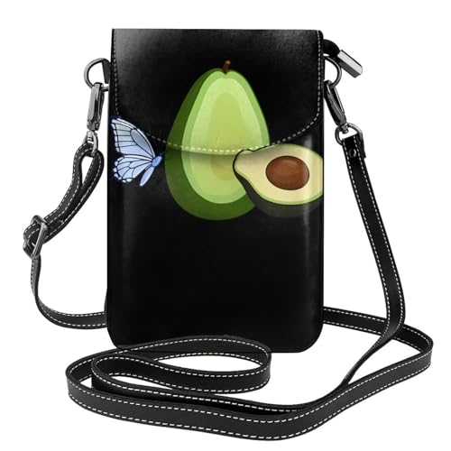 Petit sac téléphone portable motif avocat pour vos sorties citadines