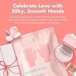 Patchology Rosé Fingers Renewing Hand Mask - Strawberry-Scented Moisturizing Gloves with Shea Butter for Dry & Cracked Hands, Repairing Hand Treatment for Baby Soft Skin, Self-Care Essential - 1 Pair - Image 2