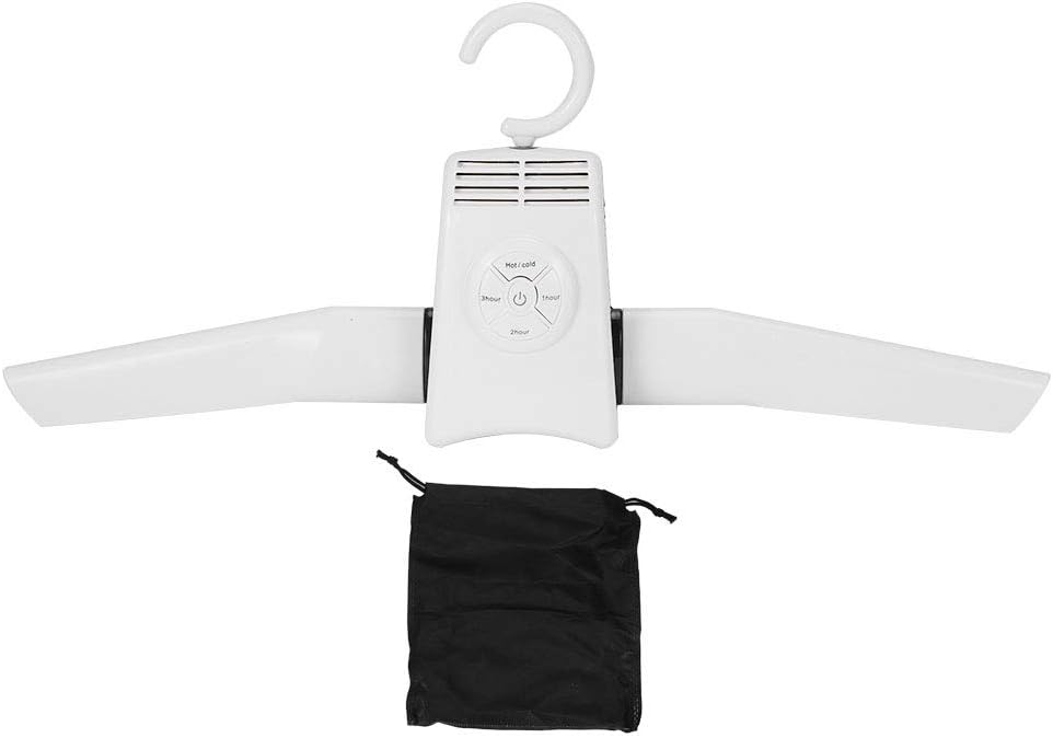 Portable Electric Clothes Clothes Drying Rack, Clothes Dryer Drying Rack Folding Laundry Shoes Dryer Hanger for Travel US