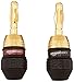 AmazonBasics Speaker Connector Banana Plugs - 12 pairs