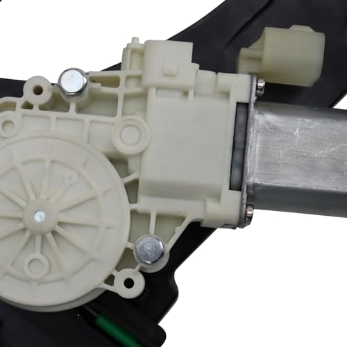 Image of TRQ Front Right Power Window Regulator & Motor Assembly Passenger Side Compatible with 2008-2017 Ford Expedition