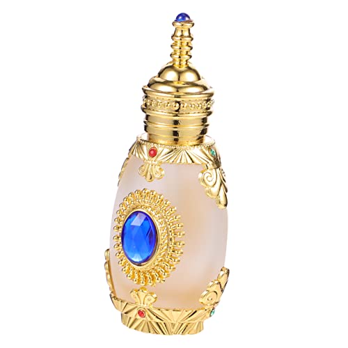 PATKAW 3 Piezas Botella De Aceite Esencial Dispensador Botellas De Spray De Perfume Vacías Botella De Perfume De Lujo Jarabe Rociar Botella Recargable De Perfume Botella De Vidrio Blue