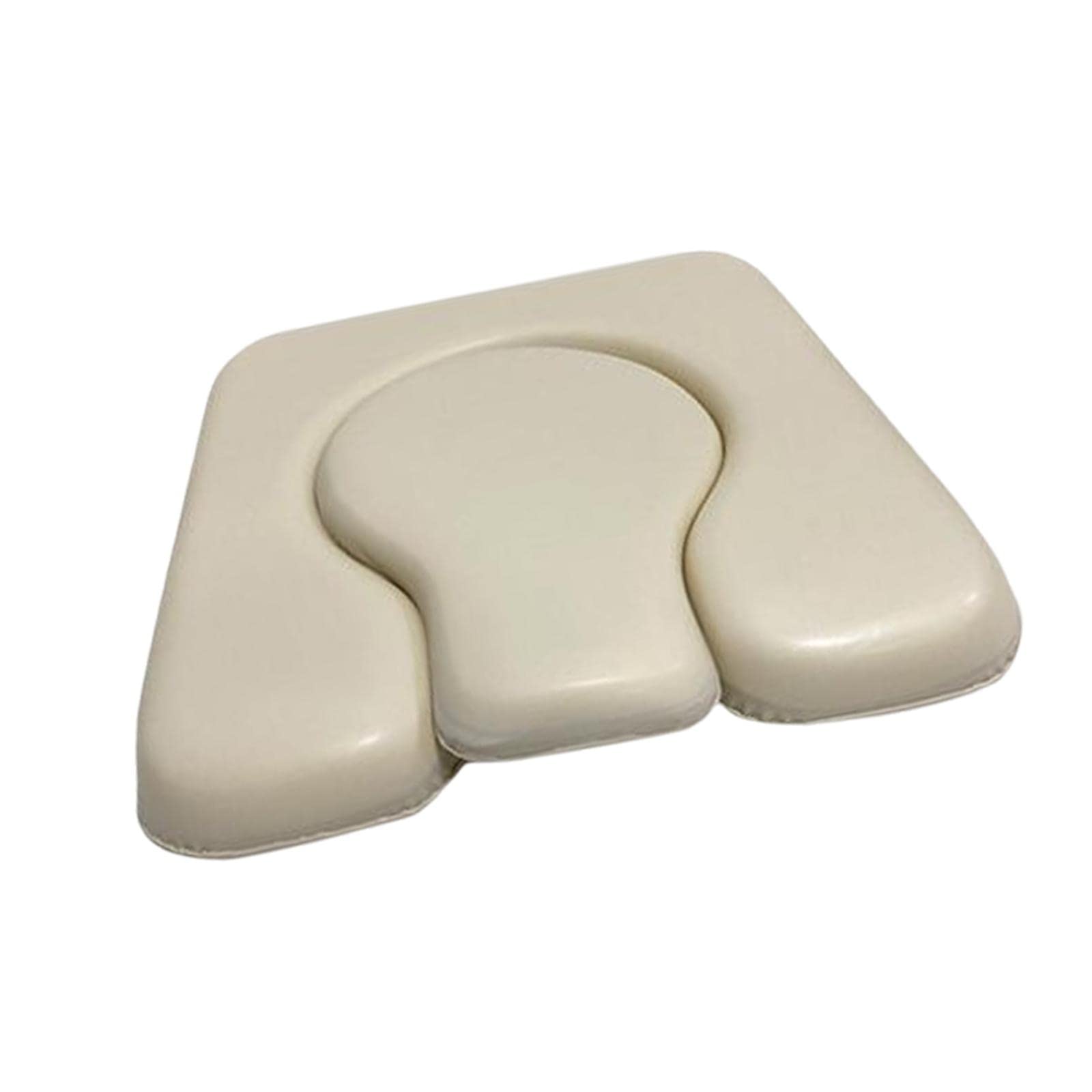 Colcolo Cojín de Asiento de Inodoro Cojín de Asiento de Inodoro Extraíble Suave para Silla discapacitada
