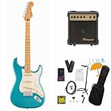 Fender/Player II Stratocaster Maple FB Aquatone Blue エレキギター PG-10アンプ付属エレキギター初心者セットR