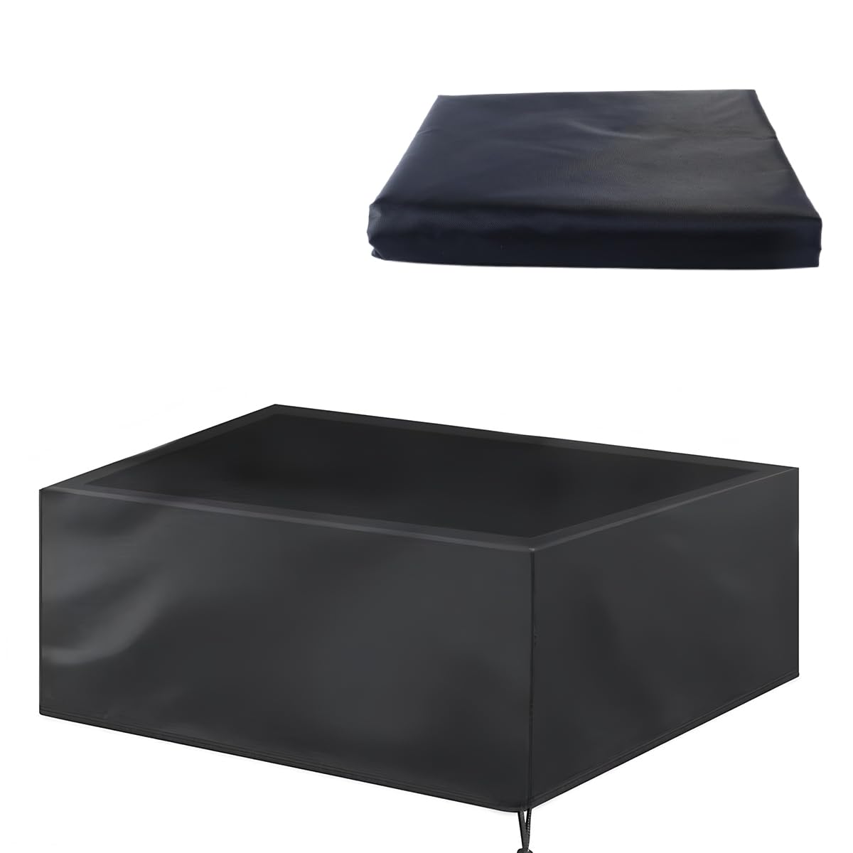 Nicear Billiard Pool Table Cover - 7 Feet Waterproof Outdoor Indoor Dustproof Sun Rain Protection for Patio, Black