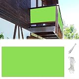  Pantalla para Balcón Protección, Pantalla para Balcón Jardín, Usado para Pantalla Protección De Privacidad Impermeable Y Opaco Protección UV para balcón Exterior de jardín