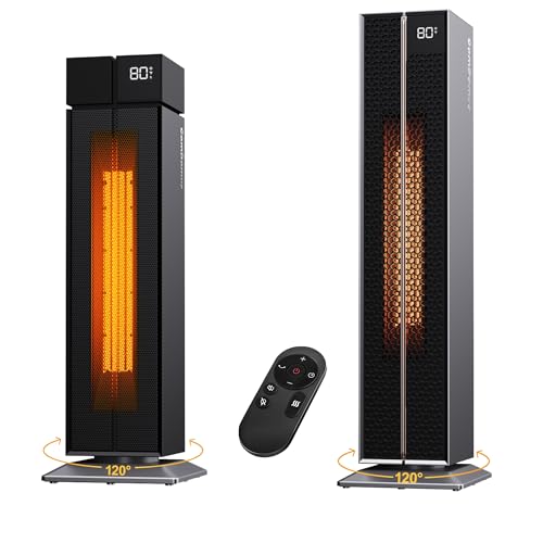 Calefactor Eléctrico Torre Cerámico 1500W 120V