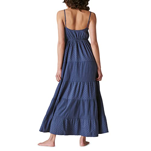 Image of Lucky Brand Women's Cutout Tiered Maxi Dress
