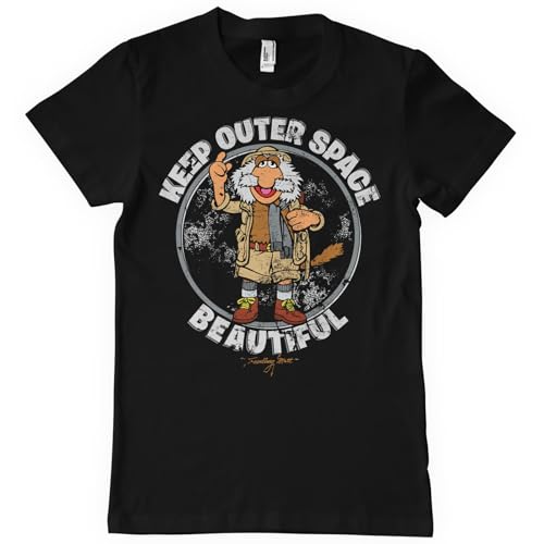 T-Shirt Fraggle Rock Homme Vintage Traveling Matt Make Outer Space Beautiful