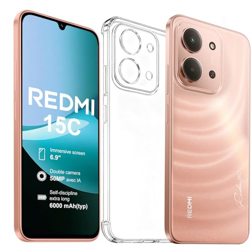 XIAOMI Redmi 15C 4+128GB Smartphone, Display 6.9' HD+ 120Hz,...