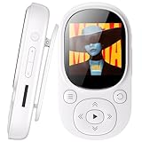 ♫ Alles in einem MP3-Player: Dieser multifunktionale MP3-Player ist nicht nur ein Musikplayer, sondern unterstützt auch FM-Radio, Sprachaufzeichnung, E-Book-Lesen, Bild, Schrittzähler und Stoppuhr.