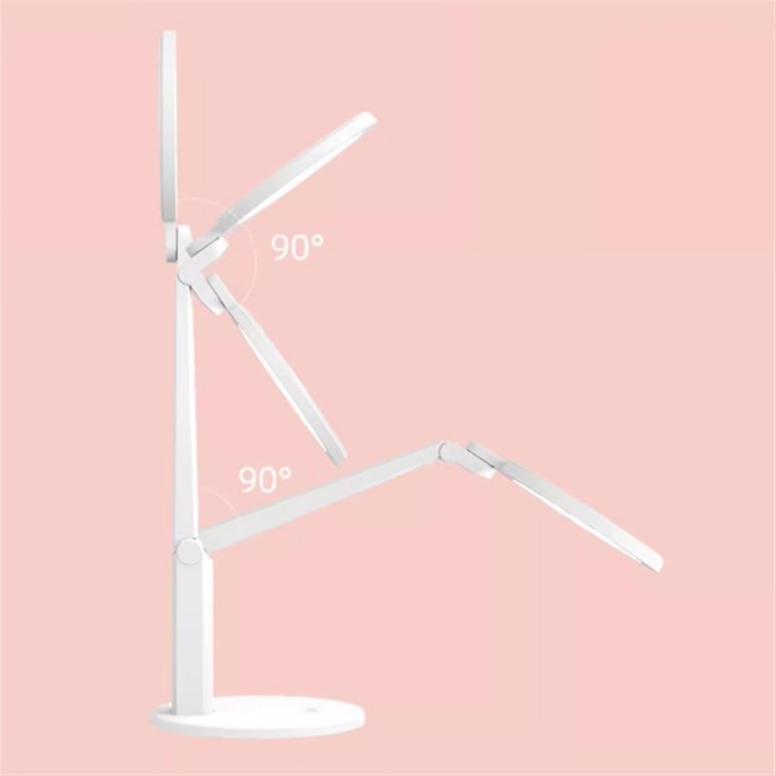 Lámpara Escritorio Lámpara de escritorio LED, lámpara de escritorio con protección ocular de 14 W con 3 modos de color y 6 niveles de brillo, control táctil, lámpara de oficina en casa enchufable, bla