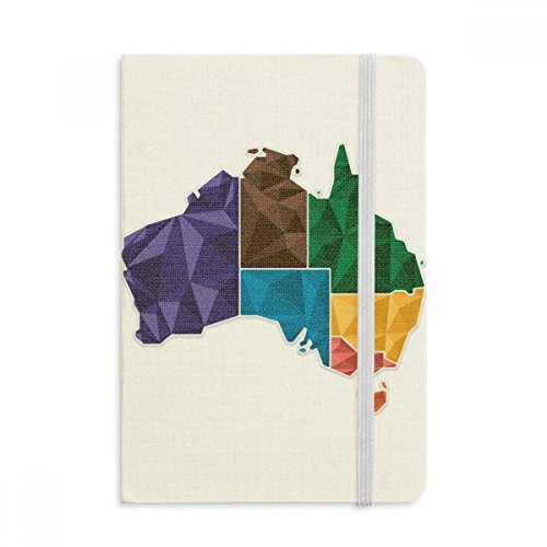 Ordinateur portable et carnet Australie A5 en tissu pour vos voyages
