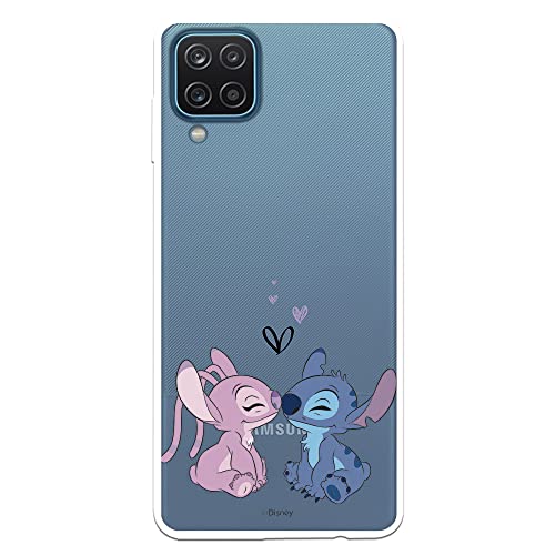 LA CASA DE LAS CARCASAS Coque Samsung Galaxy A12 - M12 Officielle Lilo & Stitch - Angel & Stitch...