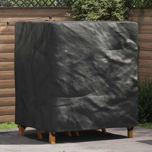 Housse de protection meuble de jardin haute résistance noir uni