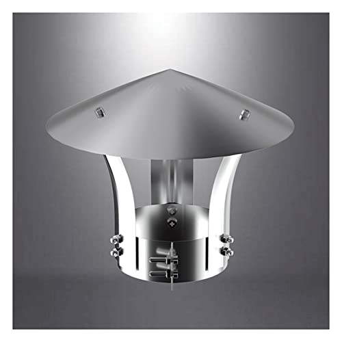 Chapeau de cheminée conique couvercle ventilation toit extracteur ajustable - 2