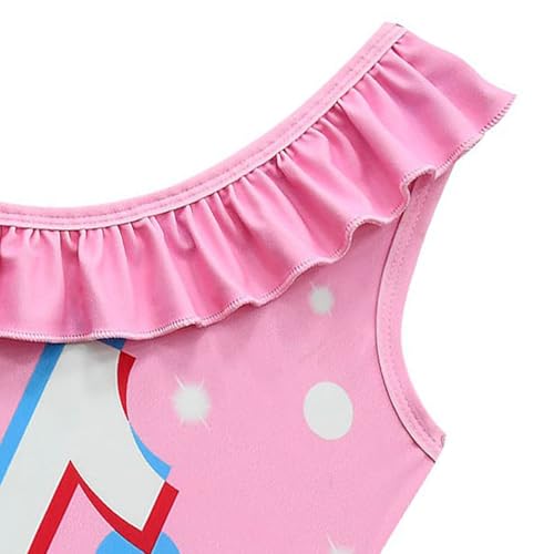 Little Girls One-Piece Swimsuit Girls Ruffles One Piece Swimsuits Swimwear Beach Sport Bathing Suit3