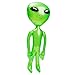 Rhode Island Novelty Alien Inflatable 36 inch (1 Dozen),Assorted Colors