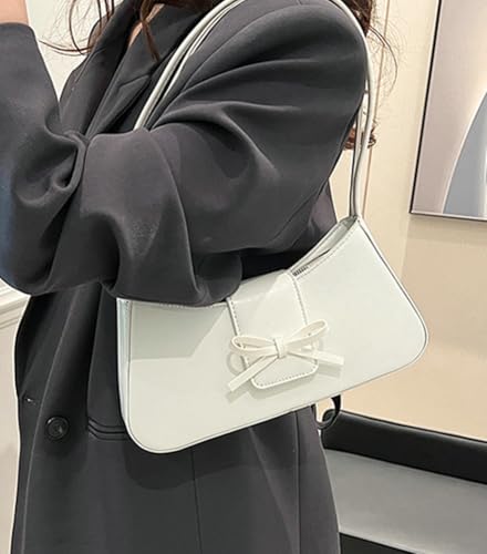 Sweet Womens Shoulder Bag Vegan Leather Clutch Bag For Women Trendy Underarm Handbag Casual Y2K Purse Versatile Work Purse3