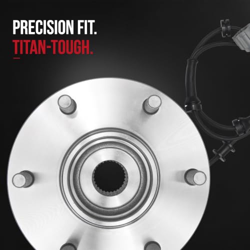 Image of Front Wheel Bearing and Hub Assembly - Compatible with Infiniti, Nissan - QX56, Armada, Pathfinder Armada, Titan - Rear Wheel Bearing - Replaces 515066, 951-098, 402027S000-2004-2007