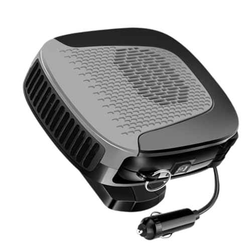 ULTECHNOVO Chauffage De Voiture Désembueur Pratique Soufflerie Air Chaud Pour Pare-brise Chauffage Portable Pour Véhicule