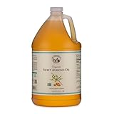 La Tourangelle, Refined Sweet Almond Oil, Food Grade All Natural for Cooking, Hair and Skin, Moisturizing Carrier Oil, 128 Fl Oz (1 Gallon)
