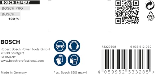 Foret Béton Bosch 2608900254 – SDS-max 8X Ø 32 mm, Pour Perforateurs - vue 6