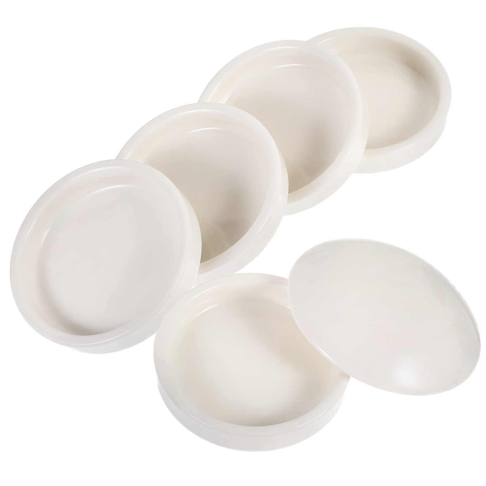 jojofuny 1 Set Ceramic Watercolor Mixing Trays Multi Functional Pigment for Artists Beginners DIY Enthusiasts Easy to Use Design Art Supplies