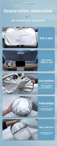 Pare soleil intérieur Benz EQA refroidissement d'été efficace - 4