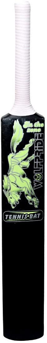 in The Zone Heavy Duty Premium Plastic Cricket Bat for All Age Groups-Kids/Girls/Boys/Girls/Adults Full Size 34"X 4.5", Zone Yellow & White Grip Black 8 - Image 4 thumbnail