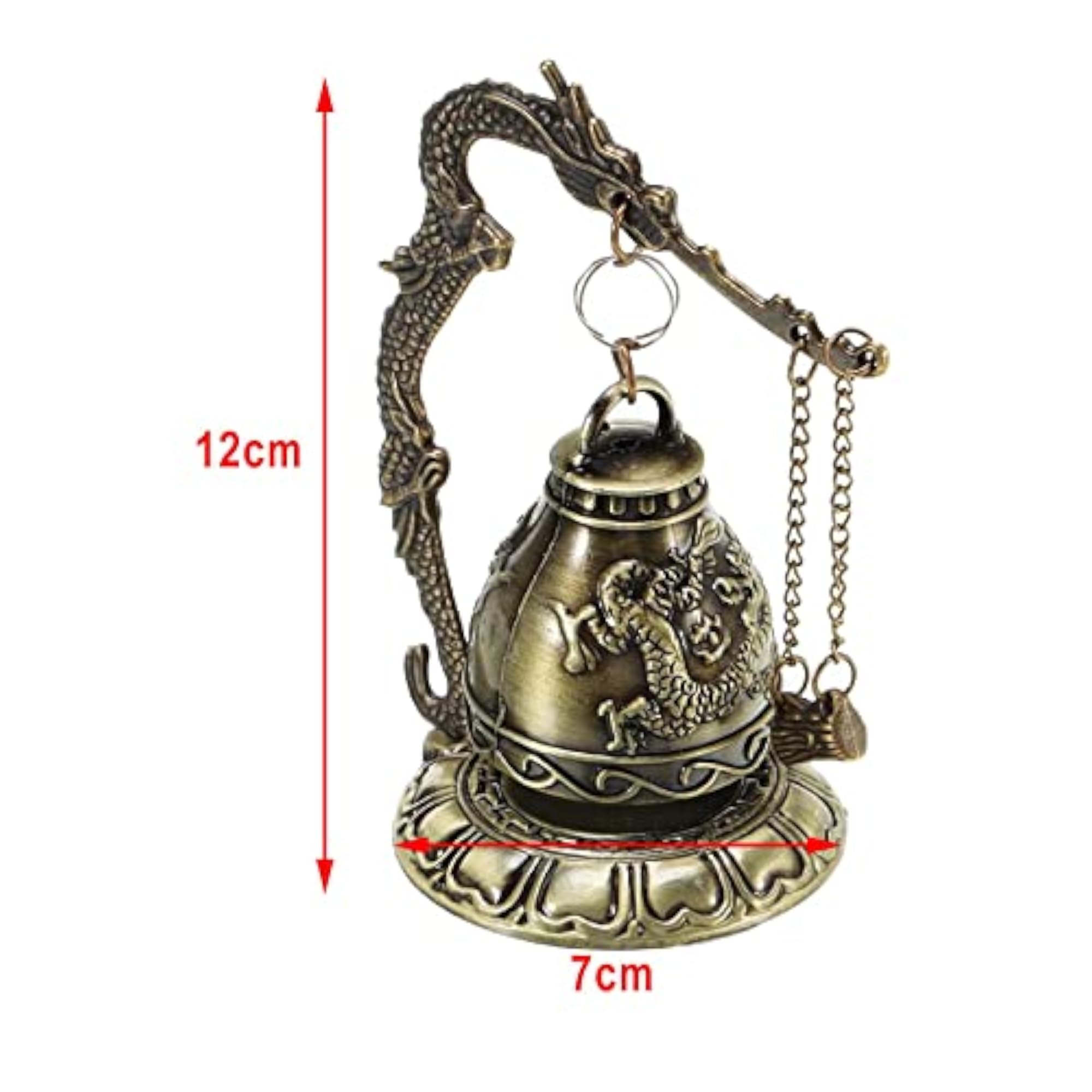 Dragon Fengshui Bell for Home Desk Decor