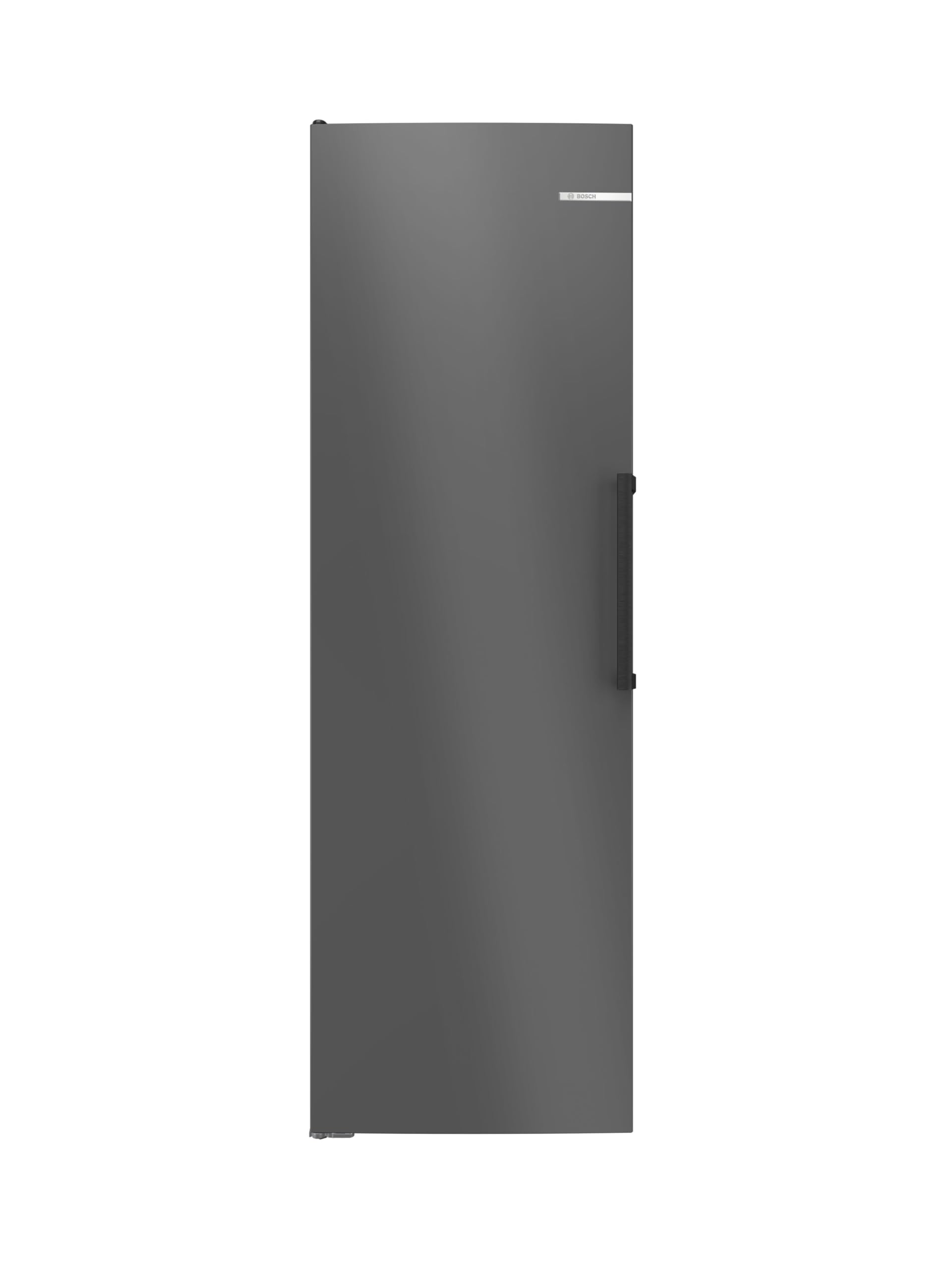 Bosch Serie 4 Smarter Freistehender Kühlschrank 186.2 x 59.5 cm KSN36VCCG | NoFrost nie wieder abtauen, 402 L Volumen, VitaFresh XXL 0 °C Zone für lange Frische, LED-Beleuchtung, MultiAirflow-System