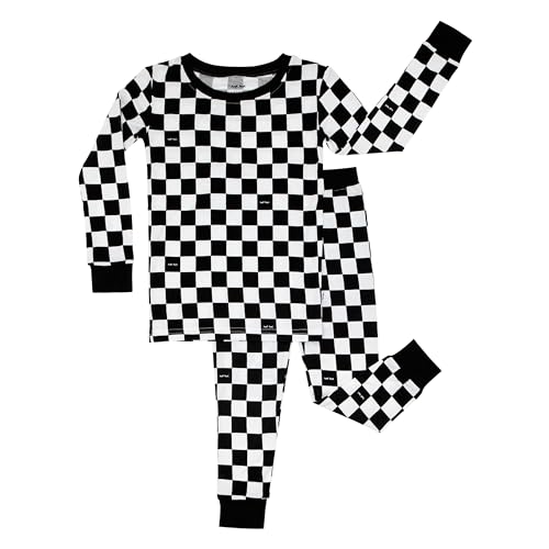 Image of Little Sleepies Two-Piece Pajama Set for Boys & Girls, Soft Viscose from Bamboo Toddler Pajamas for Kids, Family Matching PJs