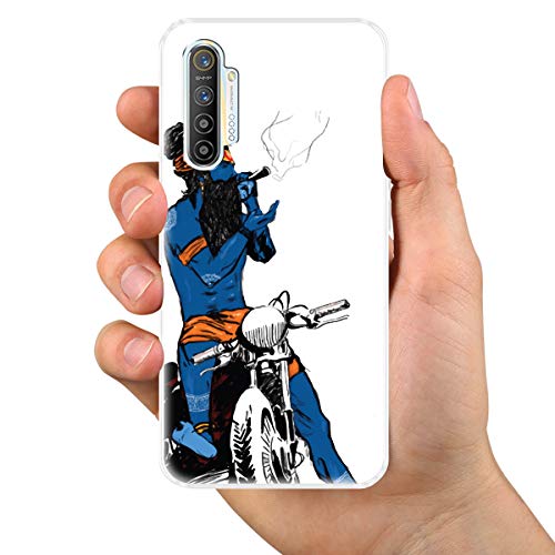 Image of Fashionury inchBaba Soft Silicon Lightweight Slimfit Printed Back Cover for Realme XT