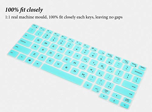 Keyboard Cover Skin For Dell Latitude 5400 5410 5411 7400 14" Laptop With Trackpoint, Dell Latitude Keyboard Skin Protector 14 Inch, Laptop Accessories -Mint #TOP1