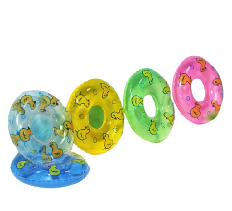 Amazon | ミニチュア うきわ 浮き輪 1個 5色 ドールサイズ ぬい