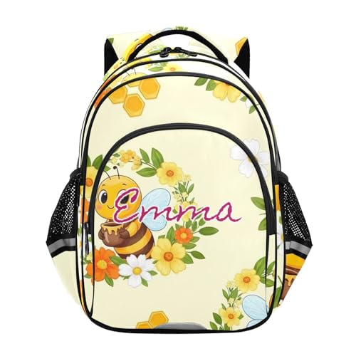 Sac à dos personnalisé abeilles pour donner le sourire à votre enfant à l'école