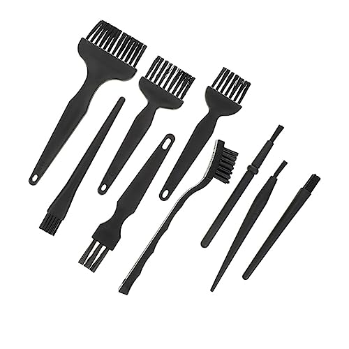 Mikikit Static Record Brush Key Board Cleaner ESD Brushes for Circuit Boards Portable Handle Keyboard Cleaning Kit