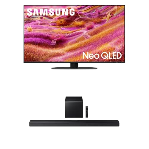 Image of Samsung 43-Inch Class Neo QLED 4K QN90F Series, Vision AI, Mini LED Smart TV (2025 Model, 43QN90F) + Samsung Q-Series Soundbar HW-QS700F 3.1.2 ch Subwoofer (2025 Model)