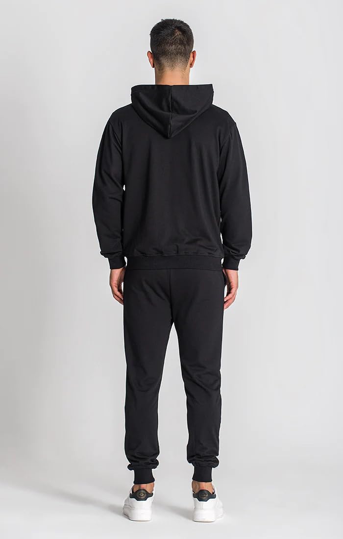 Gianni Kavanagh Black Bliss Micro Hoodie Jacket Hooded Sweatshirt Uomo